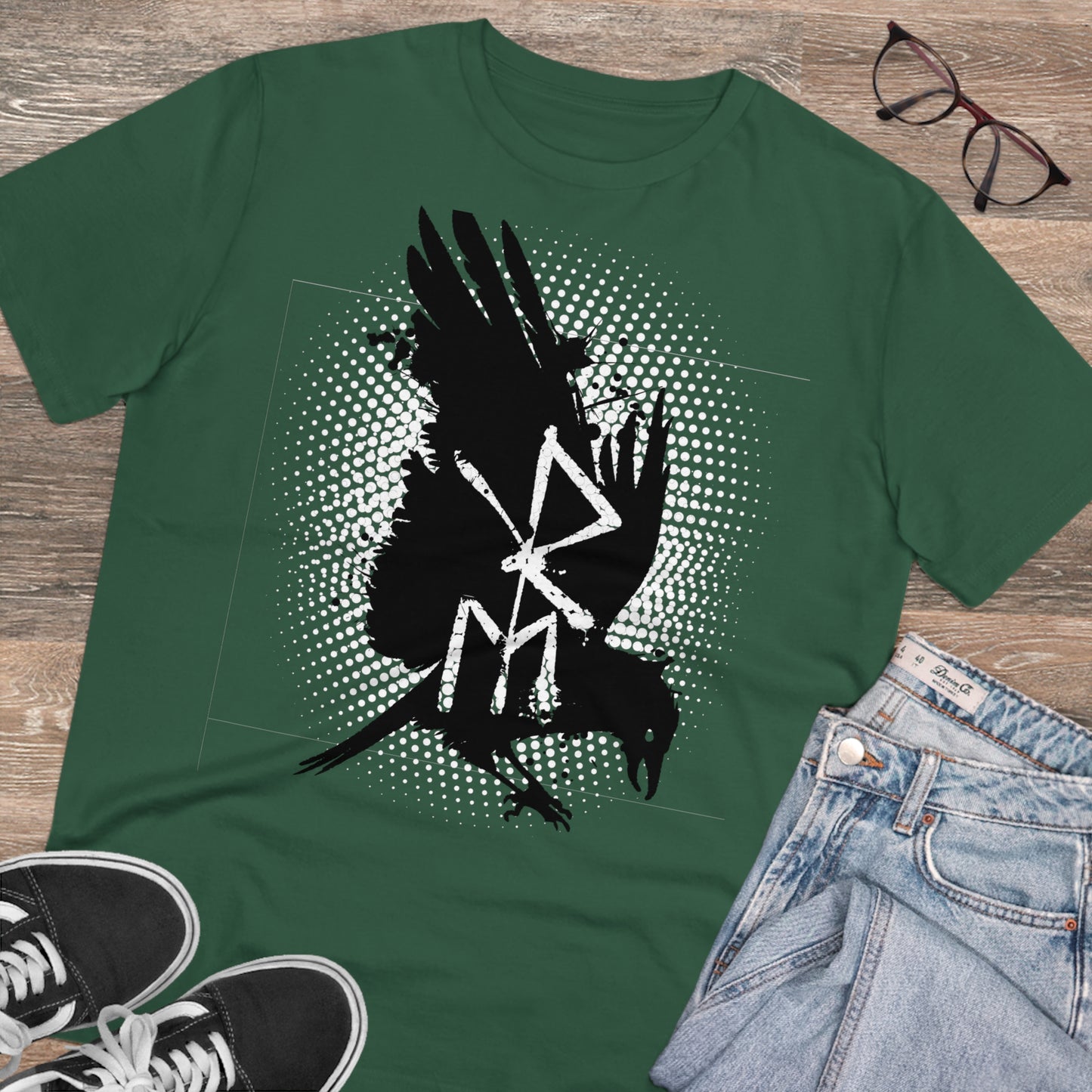 T-shirt unisex eco cotton - eyes of odin