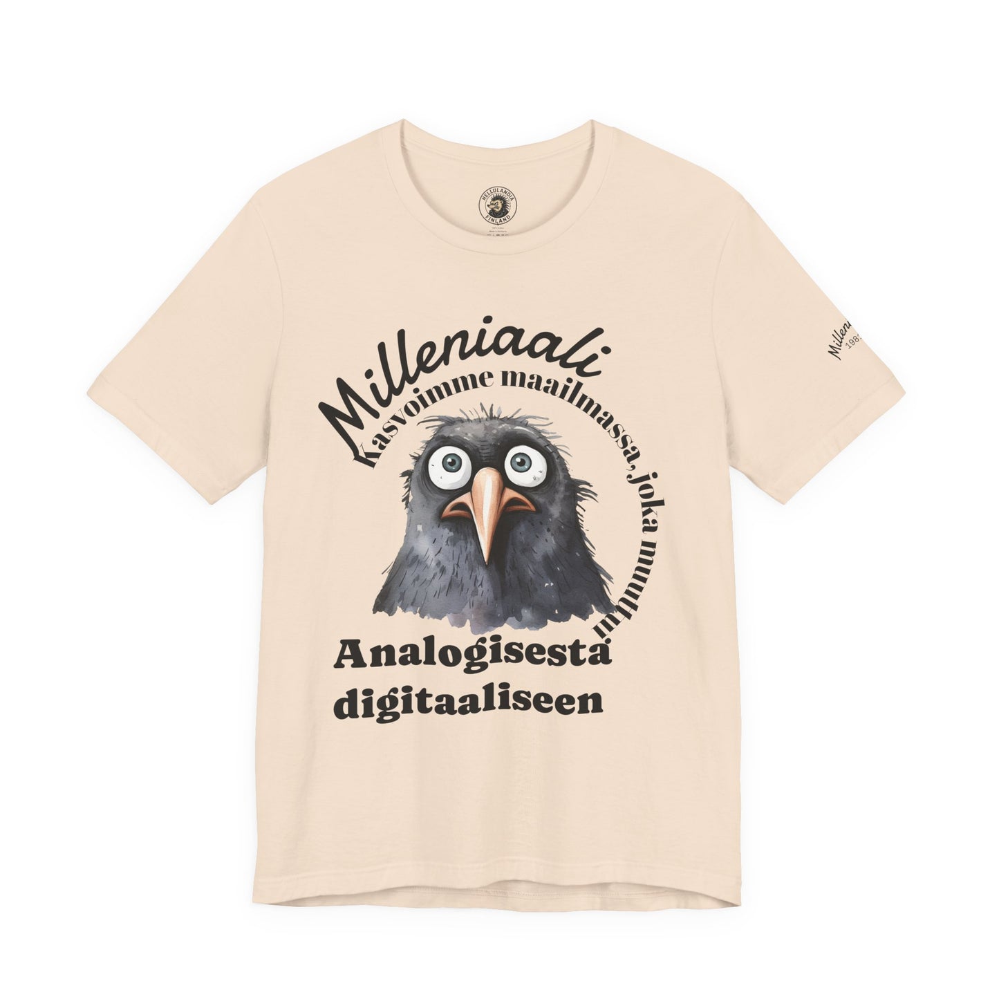 Korppi Milleniaalit Gen T-Shirt — Finnish Graphic Tee
