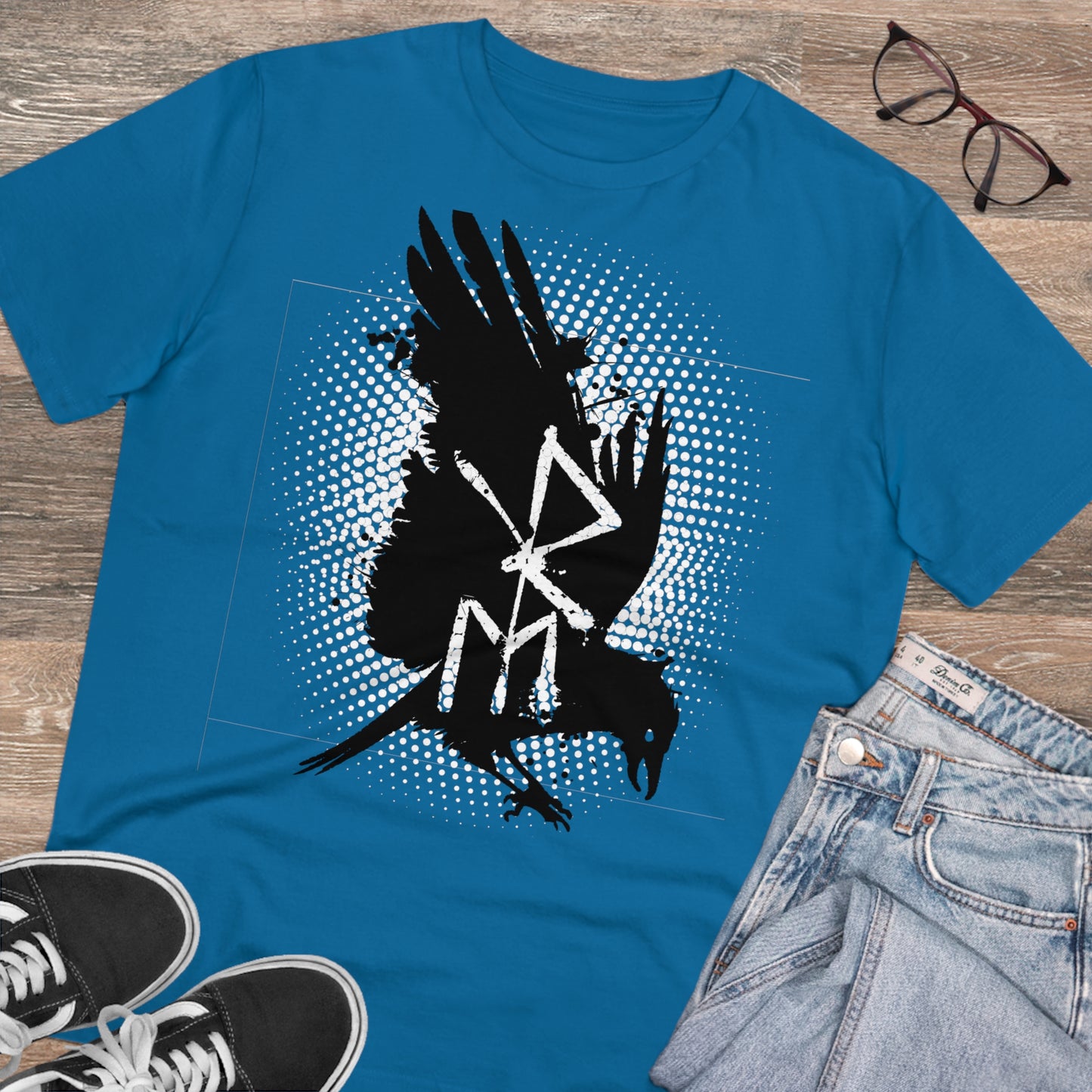 T-shirt unisex eco cotton - eyes of odin