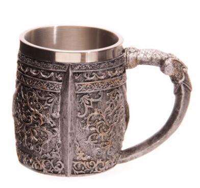 TYR'S CHALICE Skull Mug Cup