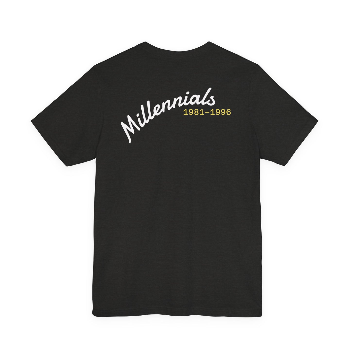 milleniaali  gen  Unisex Jersey Short Sleeve Tee