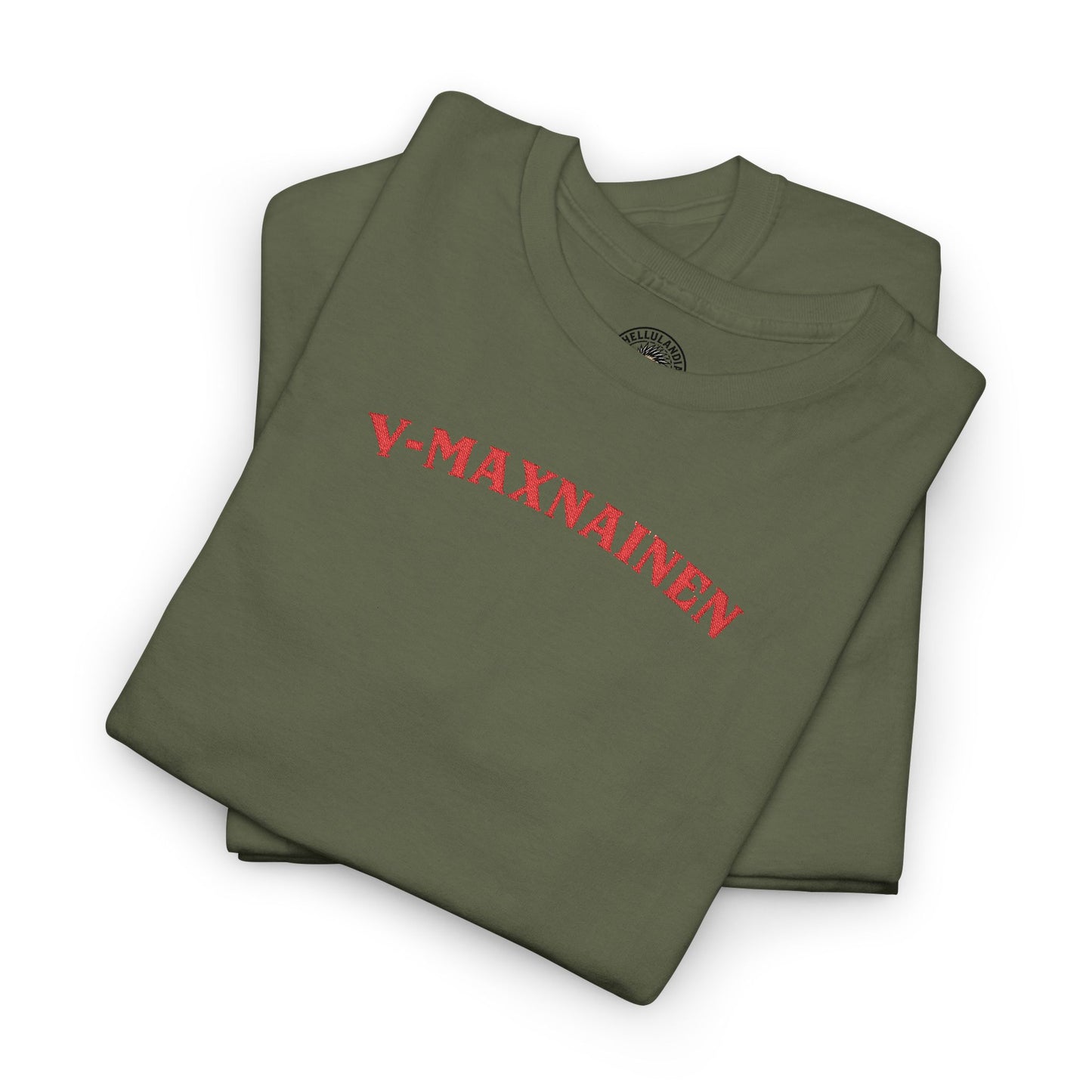 v-maxnainen Graphic Tee — Retro Script biker Lover T-Shirt