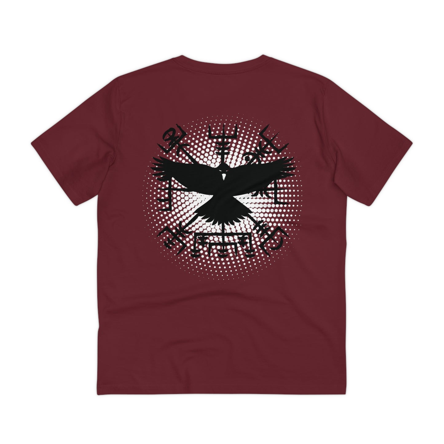 T-shirt unisex eco cotton - vegvisir and raven