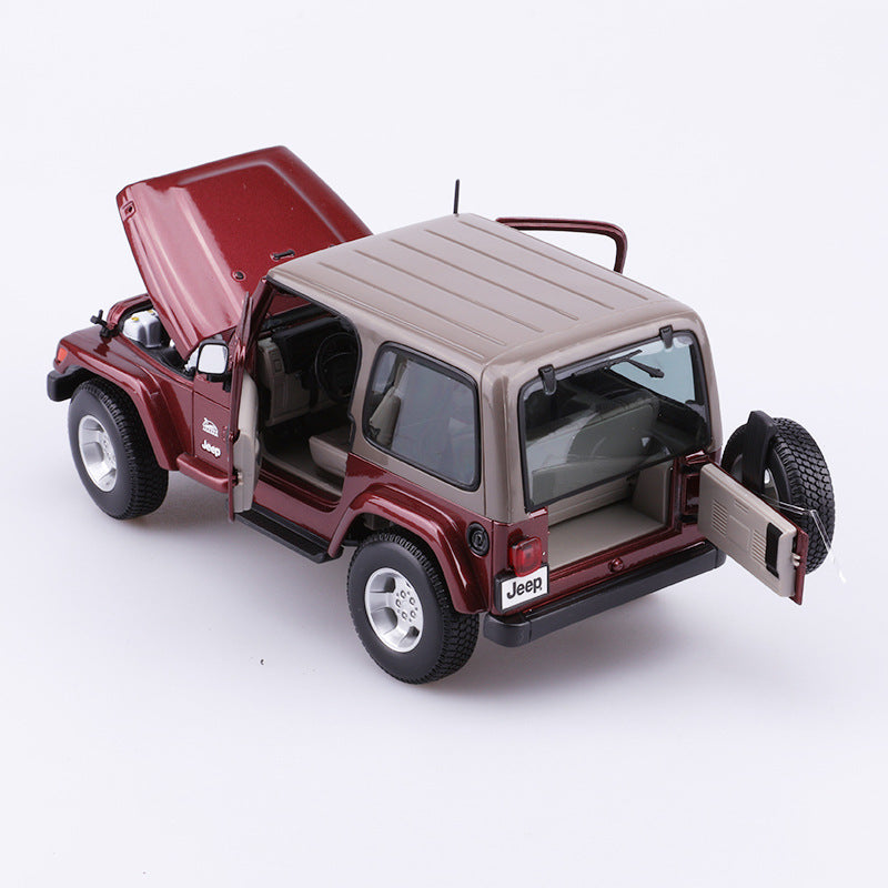 Pienoismalli Wrangler Sahara – Pikkuauto