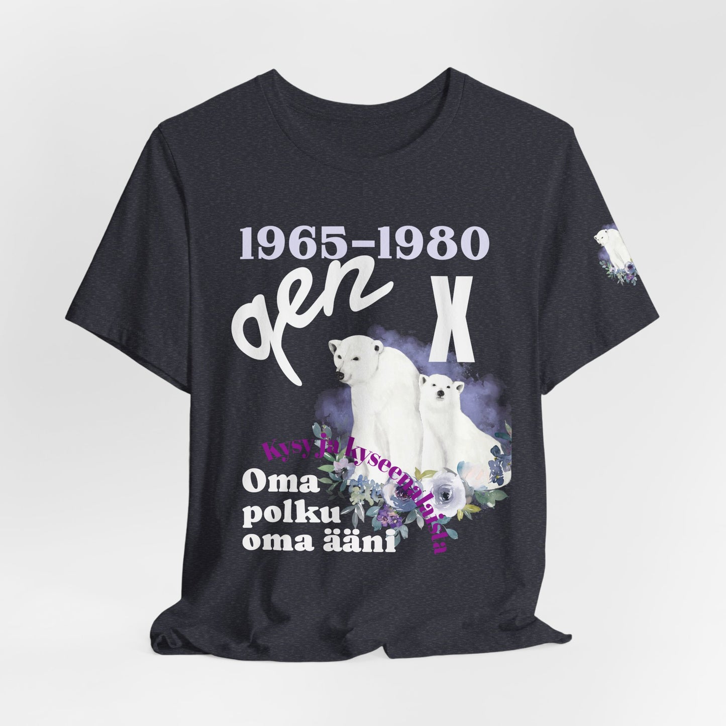 gen x jääkarhu  Unisex Jersey Short Sleeve Tee