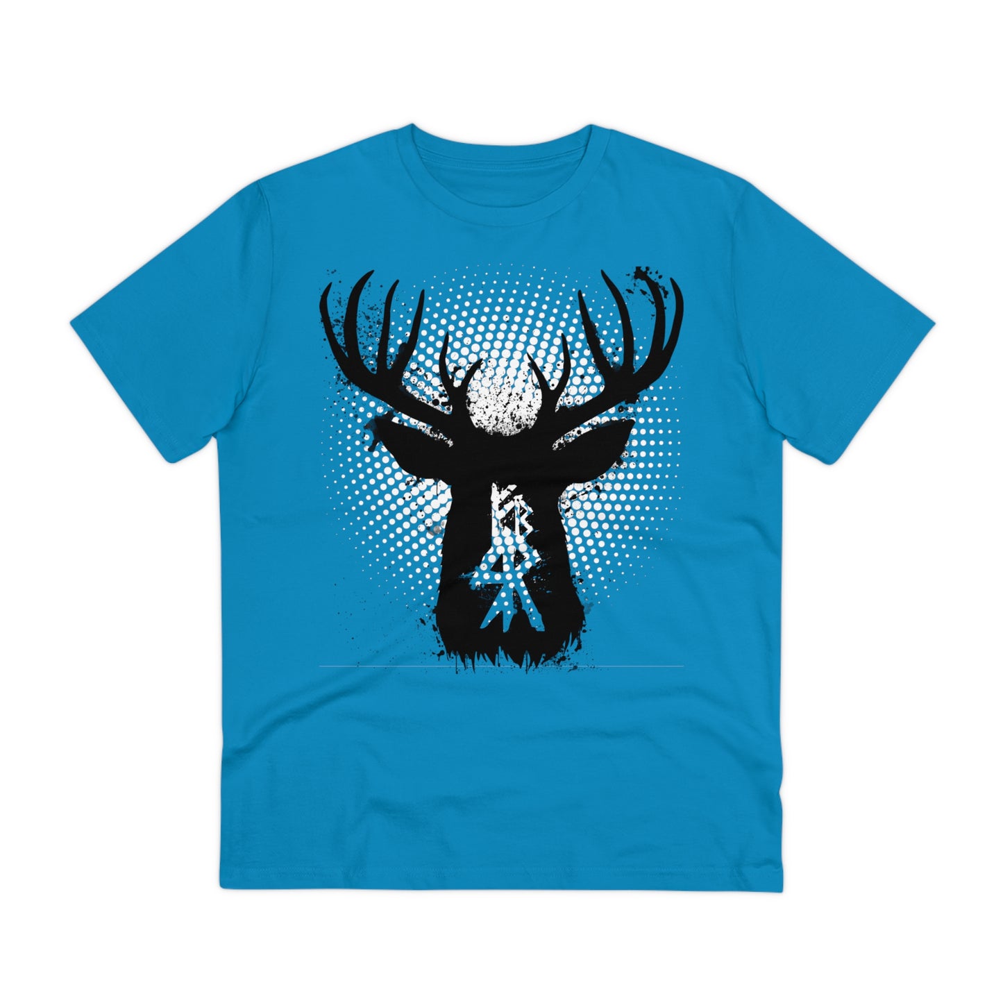 T-shirt unisex eco cotton - deer binding halter