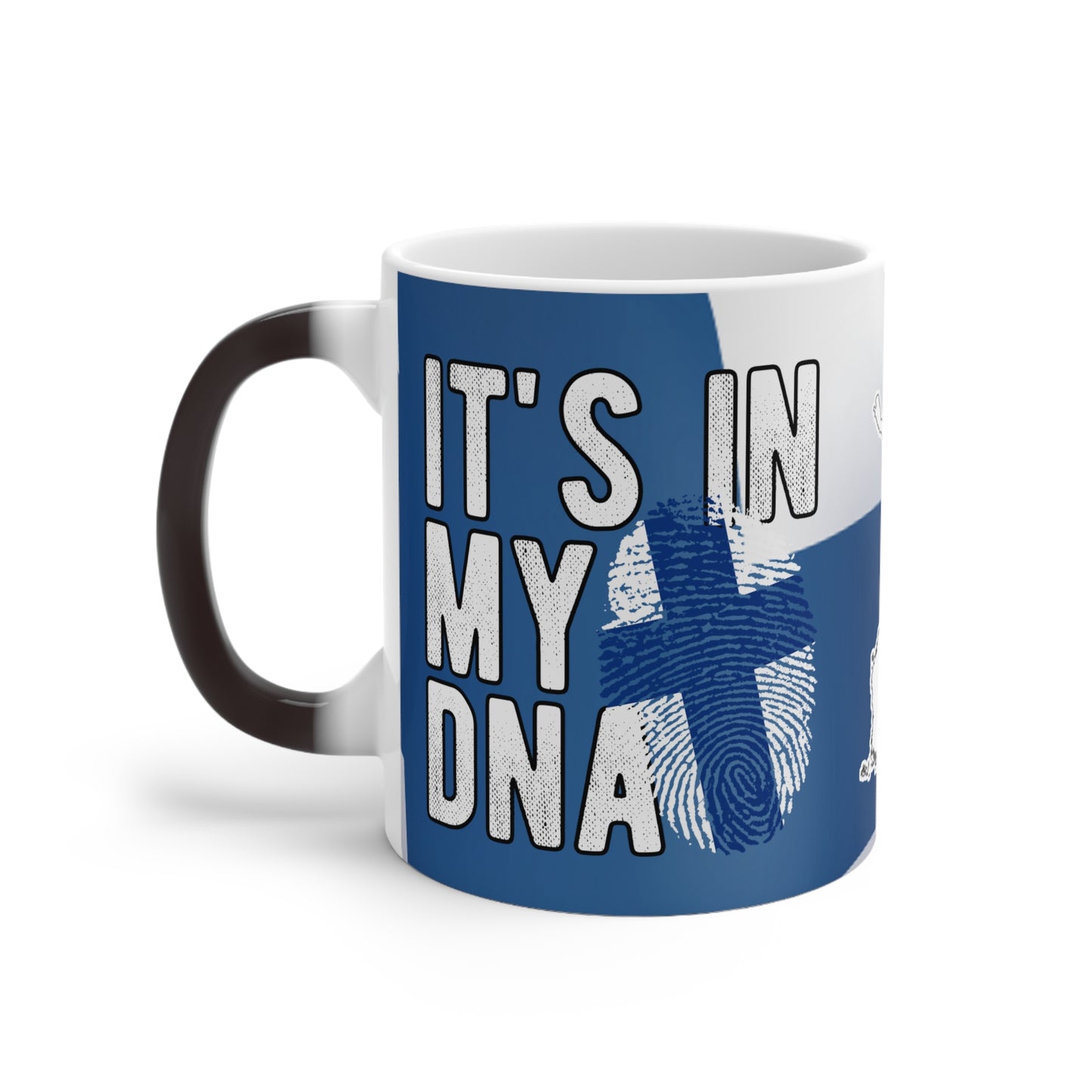 Magic mug country and dna Finland