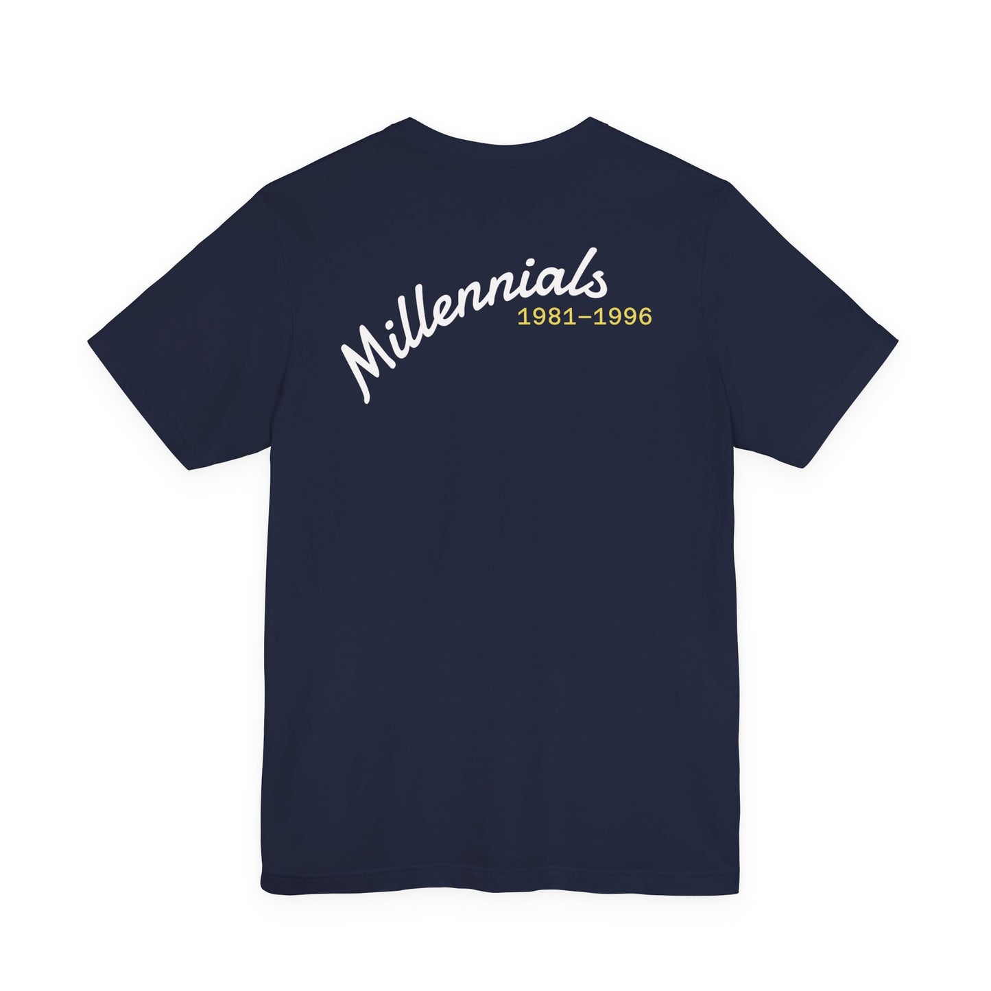 milleniaali  gen  Unisex Jersey Short Sleeve Tee