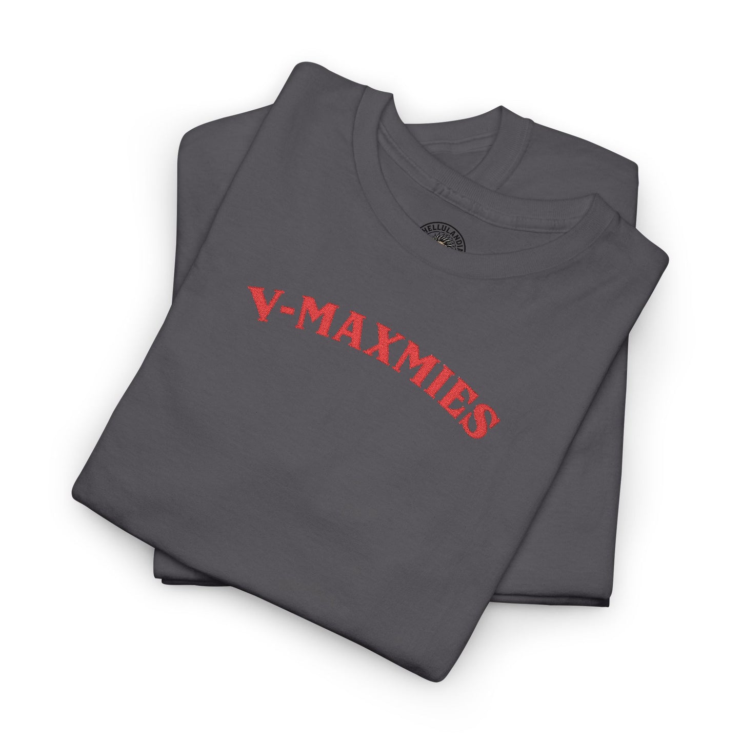 v-maxmies Graphic Tee — Retro Script biker Lover T-Shirt