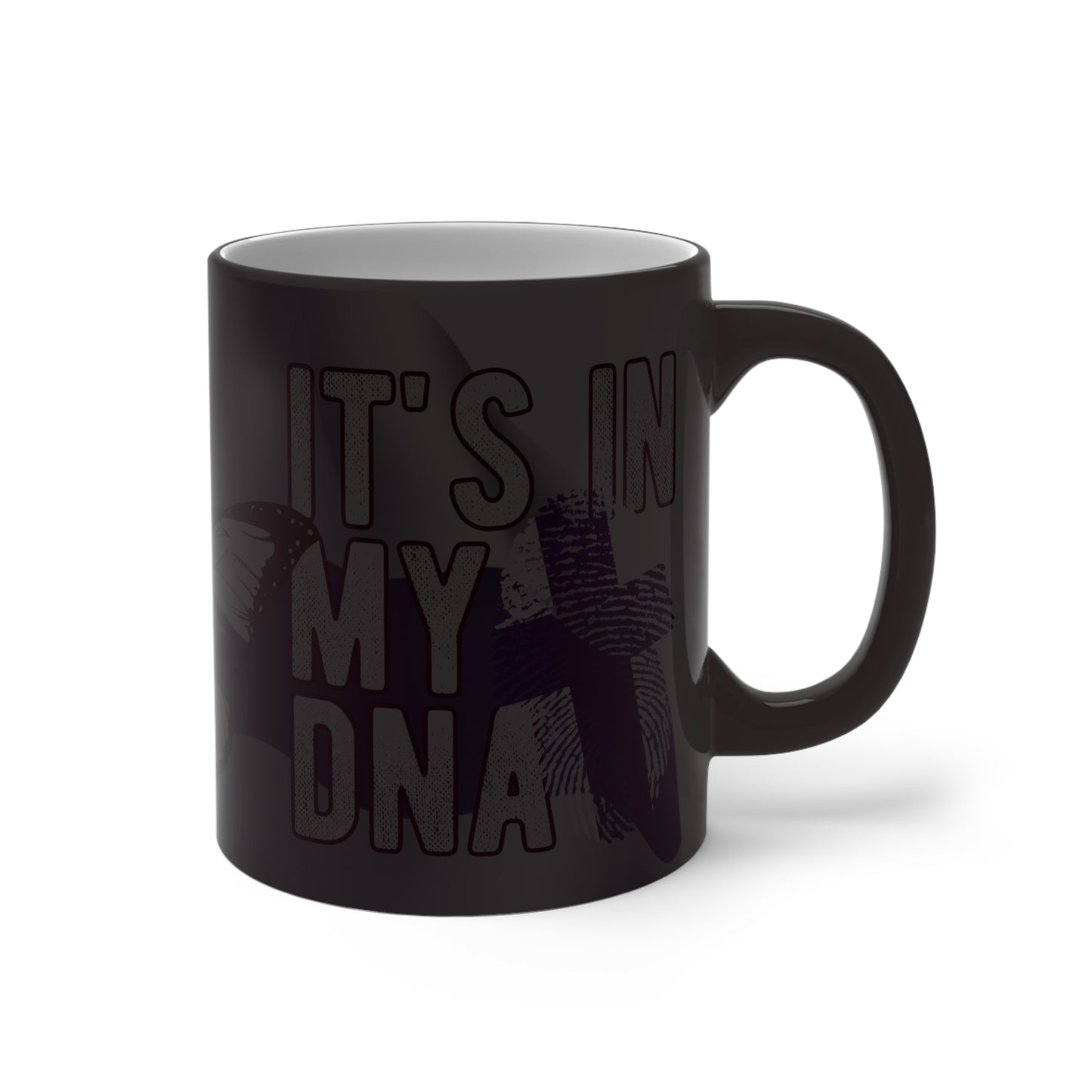 Magic mug butterfly and dna Finland 