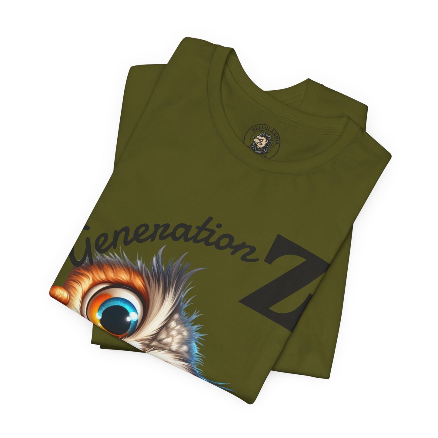 Hassu Pöllö Generation Z Tee — Funny Owl Graphic T-Shirt