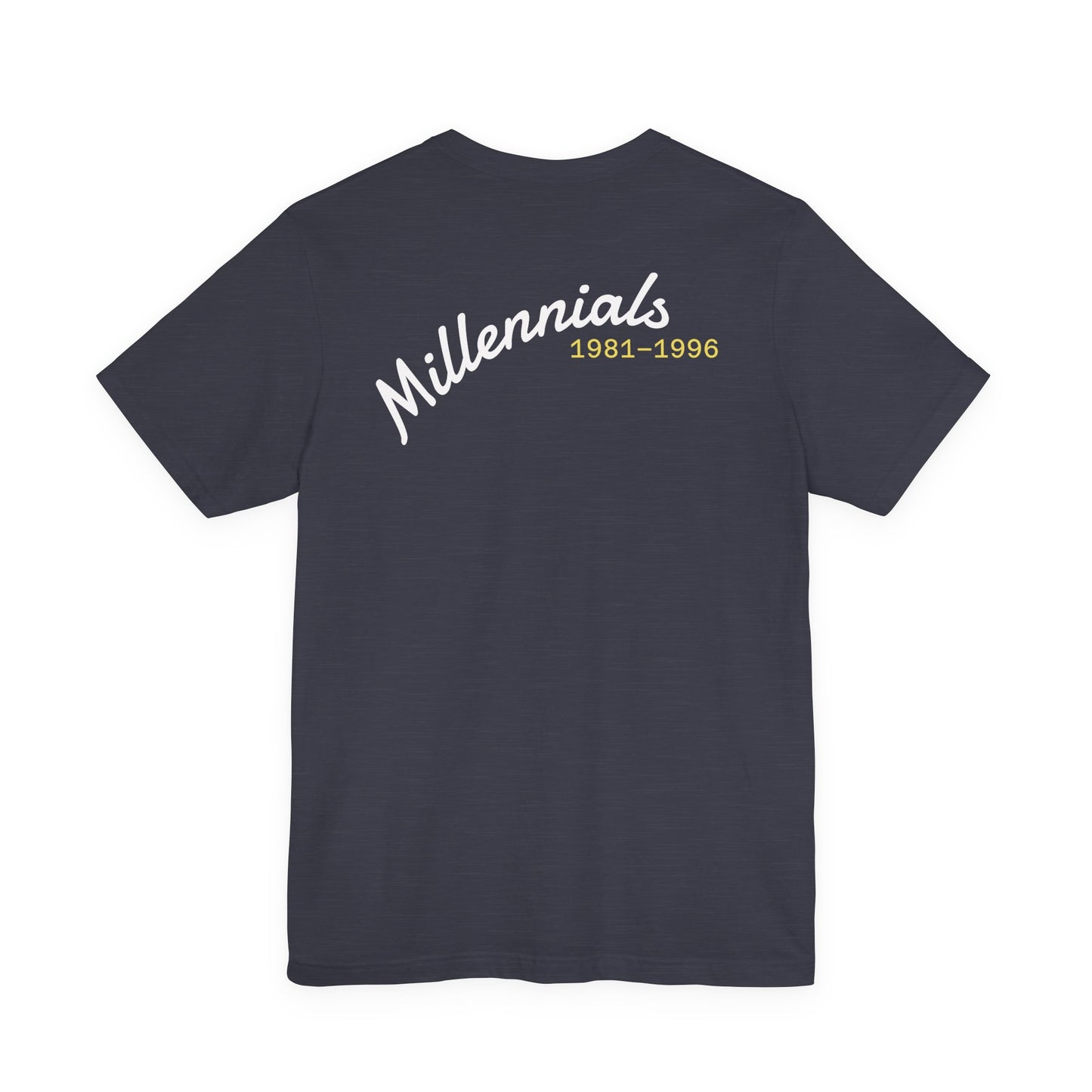 milleniaali  gen  Unisex Jersey Short Sleeve Tee