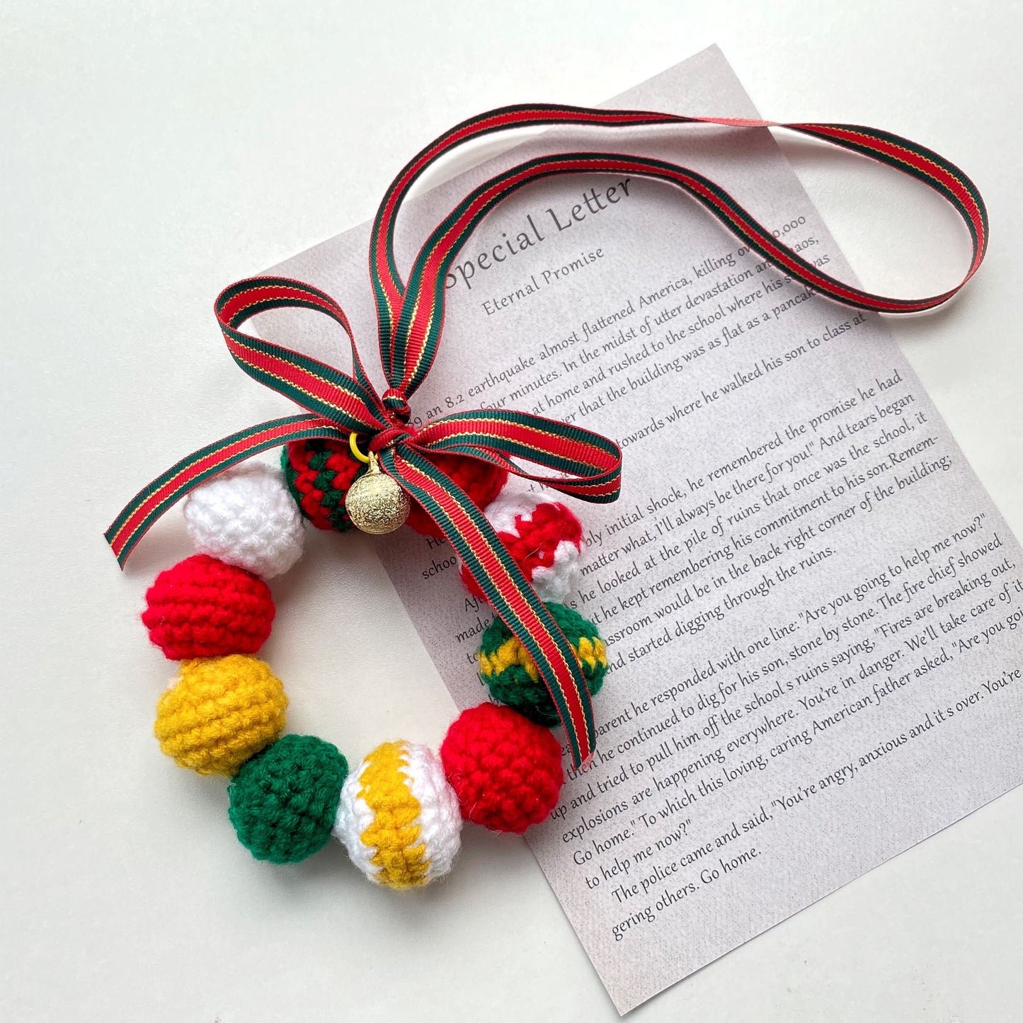 Christmas Handmade Diy Making Gift Yarn Crochet - käsityöpaketti