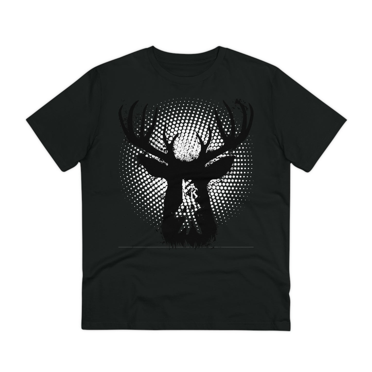 T-shirt unisex eco cotton - deer binding halter