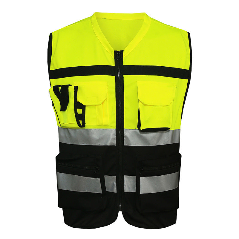 Reflective Traffic Commander Safety Suit Vest