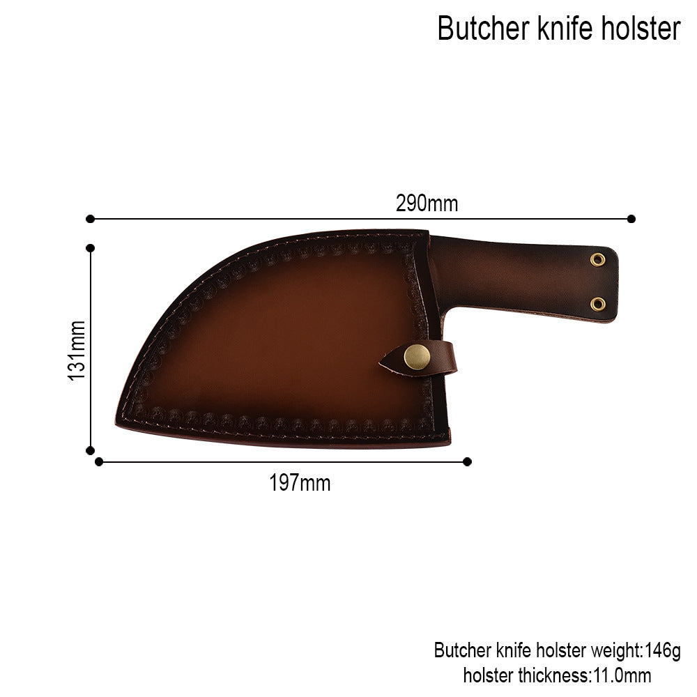 Portable Handmade Leather Knife Case