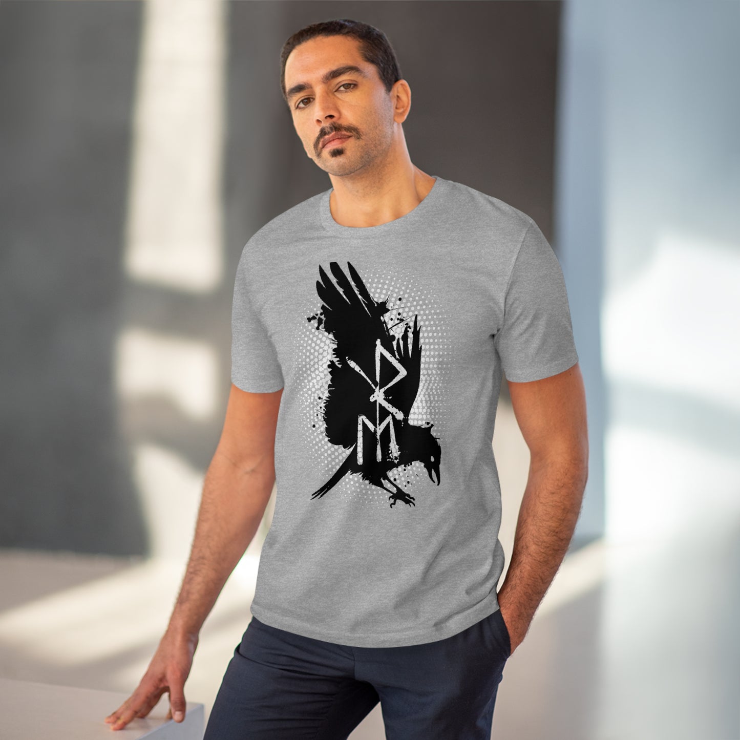 T-shirt unisex eco cotton - eyes of odin