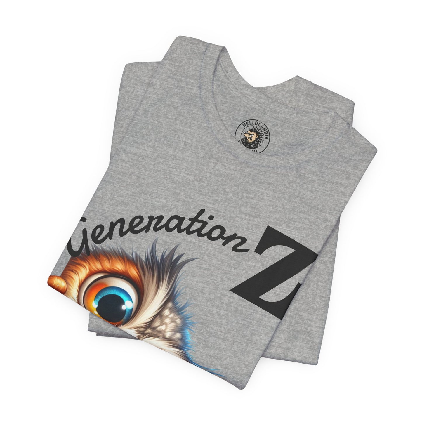 Hassu Pöllö Generation Z Tee — Funny Owl Graphic T-Shirt