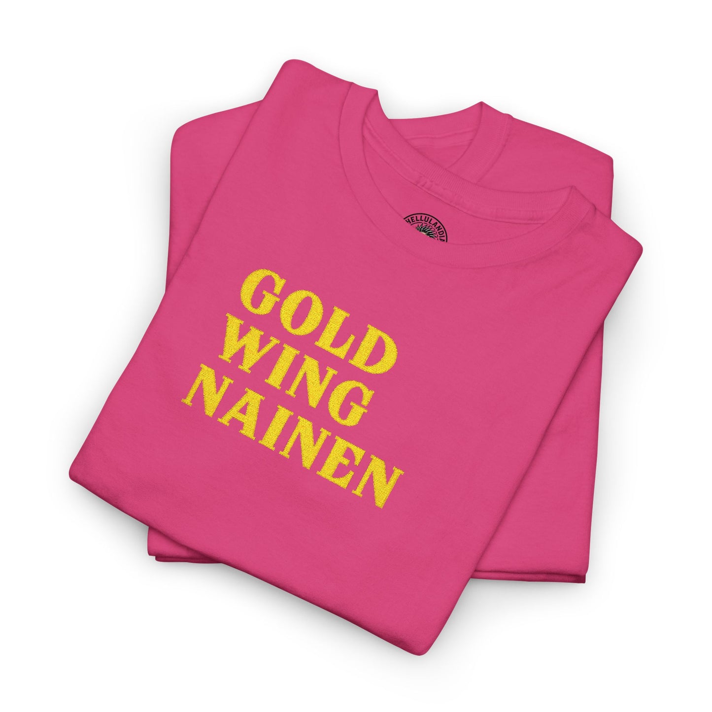 goldwingNAINEN Graphic Tee — Retro Script biker Lover T-Shirt