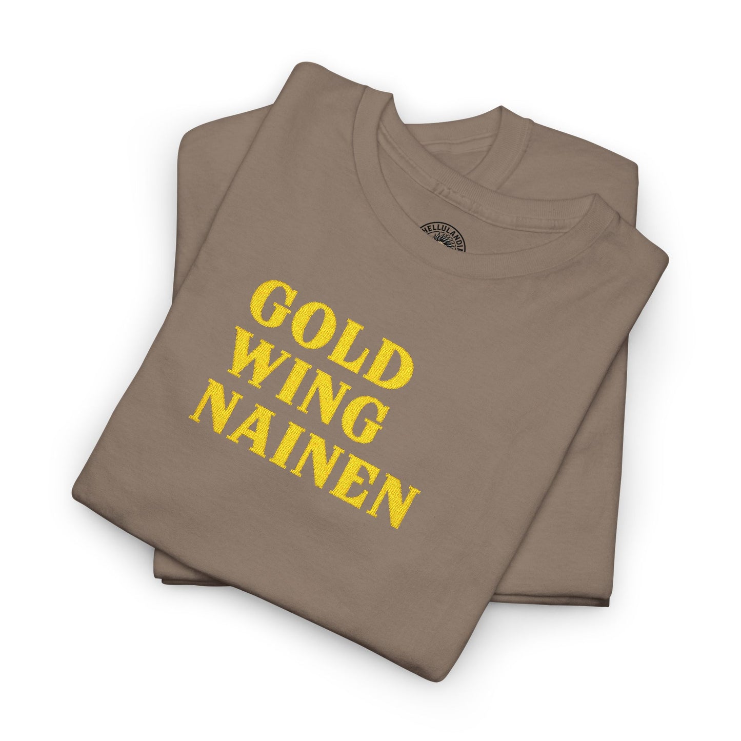 goldwingNAINEN Graphic Tee — Retro Script biker Lover T-Shirt