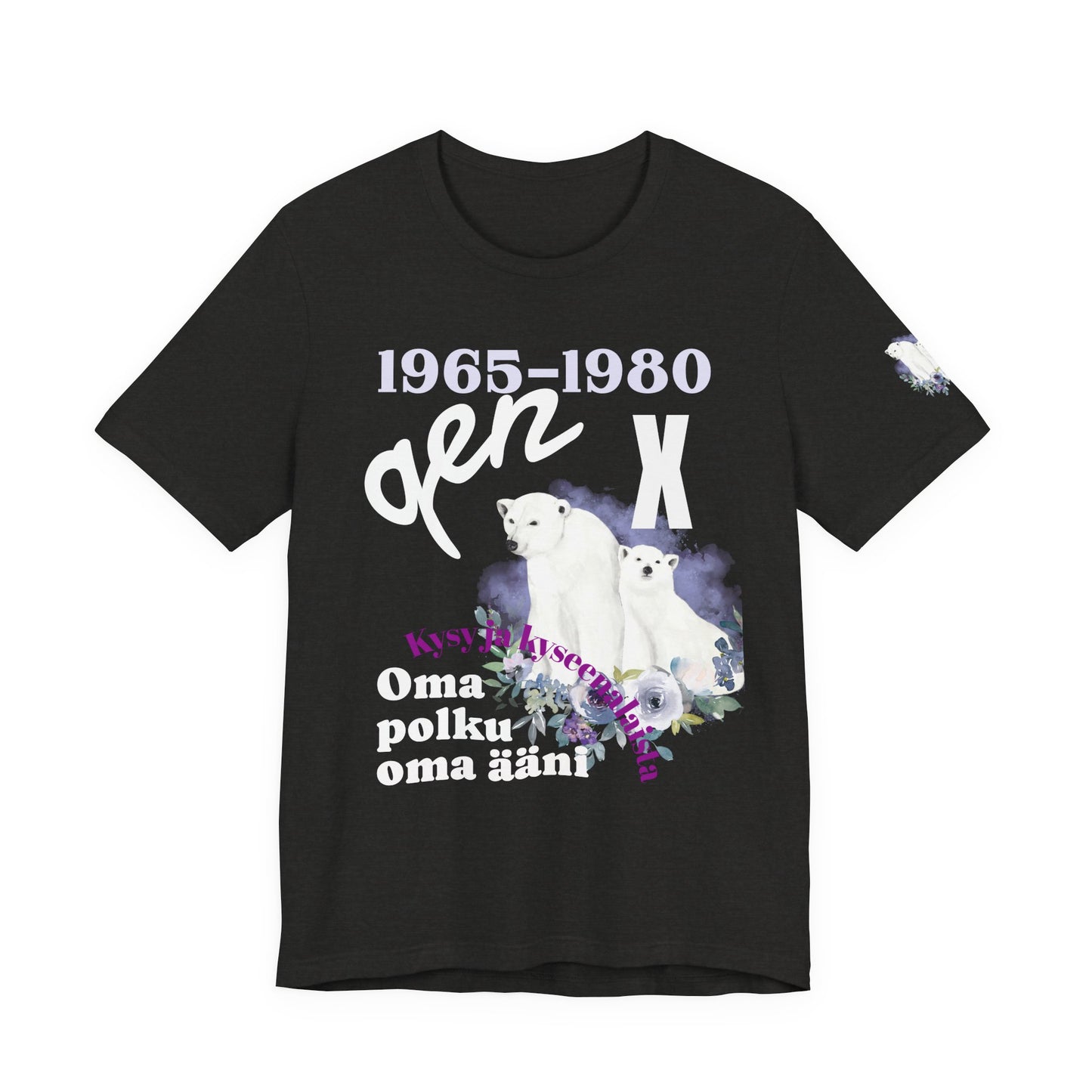 gen x jääkarhu  Unisex Jersey Short Sleeve Tee