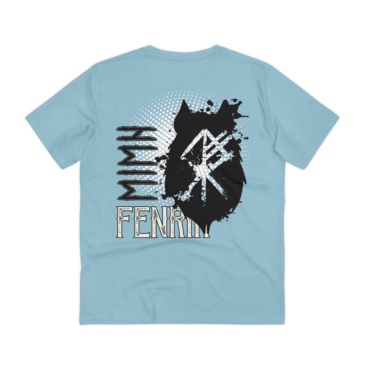 T-shirt unisex eco cotton - wolf Fenrir