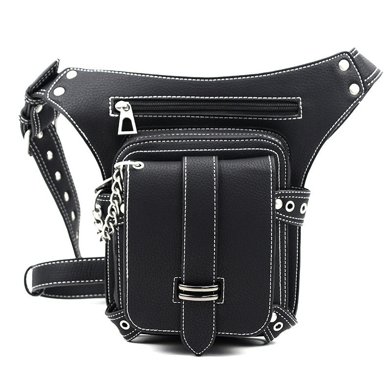 Punk retro waist bag