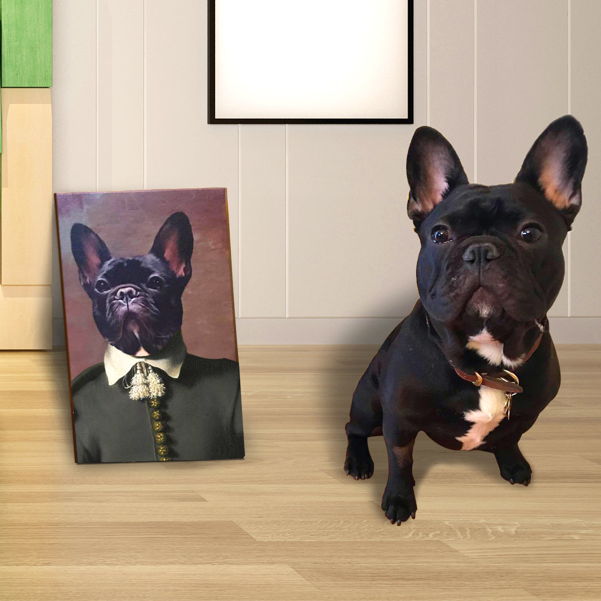 Personalized Pet Canvas Portrait Image