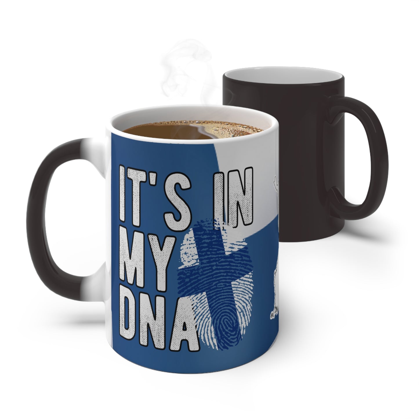 Magic mug country and dna Finland