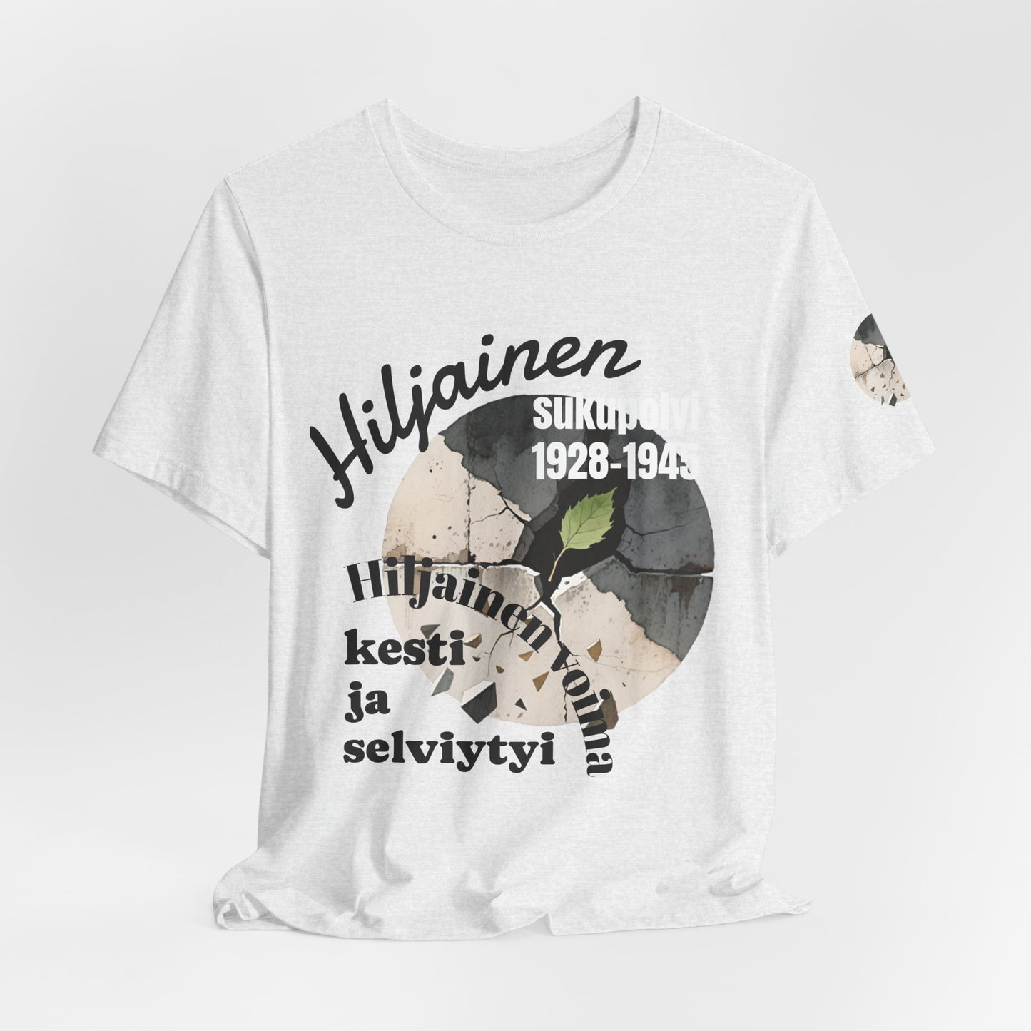 hiljainen sukupolvi silent gen  Unisex Jersey Short Sleeve Tee