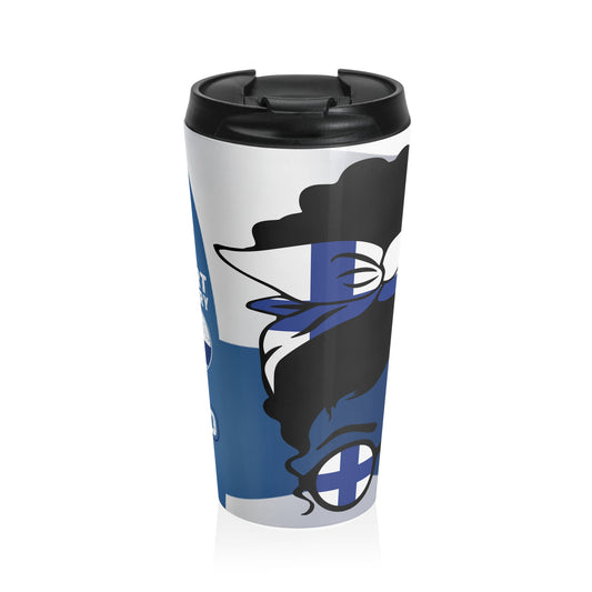 steel travel mug Finland bun