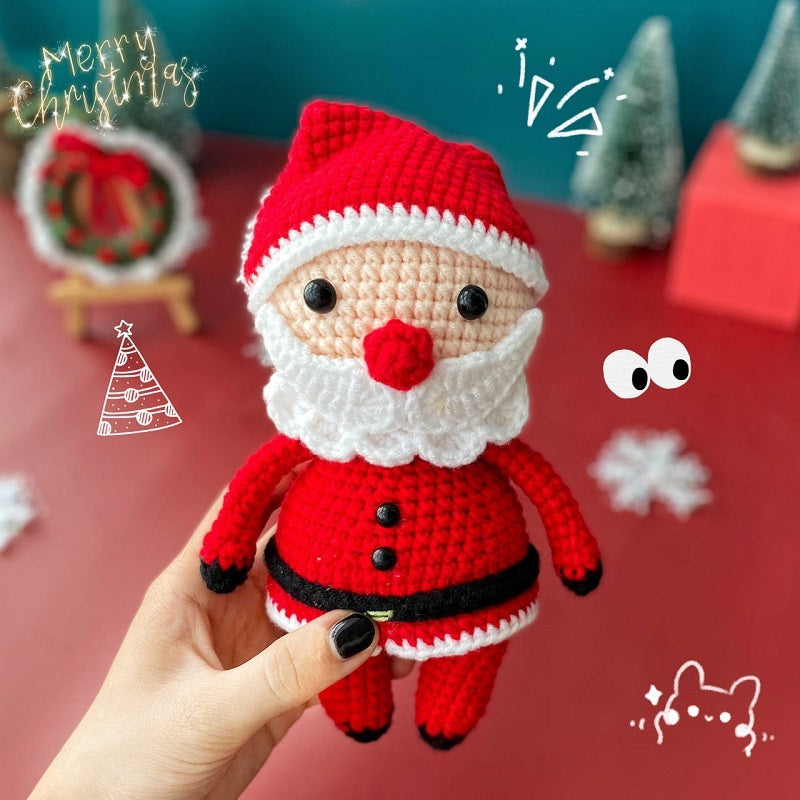 Christmas Handmade Diy Making Gift Yarn Crochet - käsityöpaketti