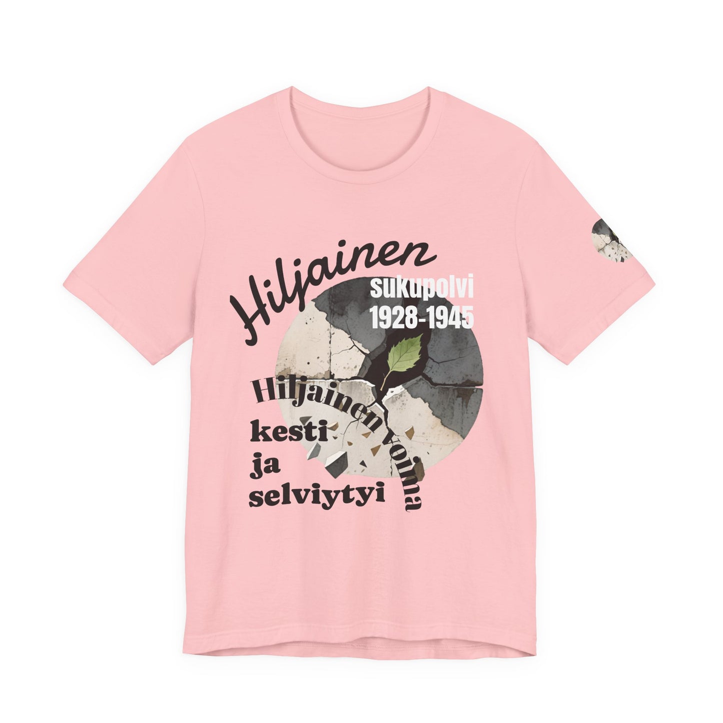 hiljainen sukupolvi silent gen  Unisex Jersey Short Sleeve Tee