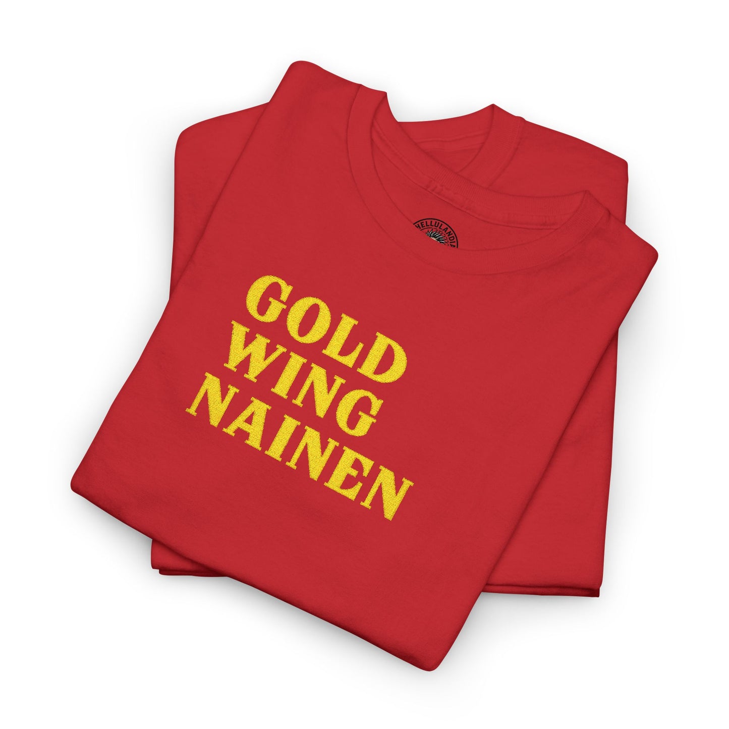 goldwingNAINEN Graphic Tee — Retro Script biker Lover T-Shirt