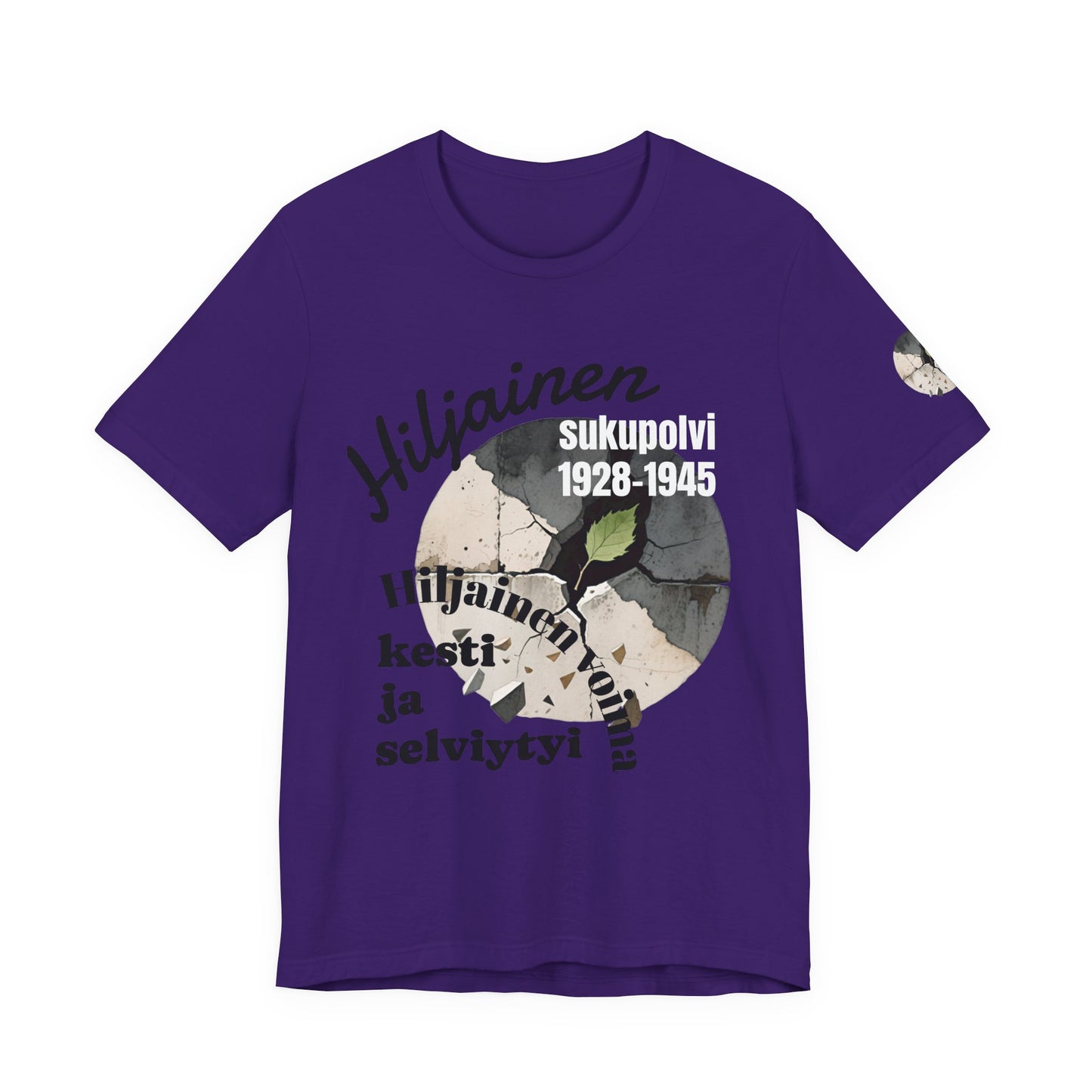 hiljainen sukupolvi silent gen  Unisex Jersey Short Sleeve Tee