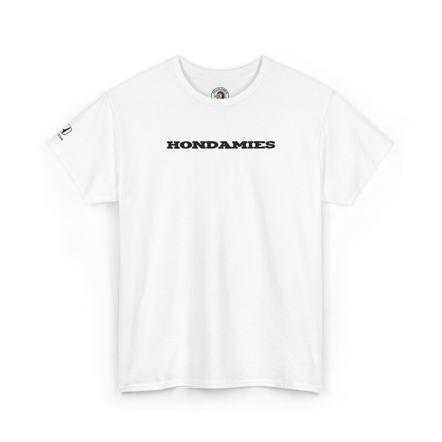Hondamies Graphic Tee — Retro Script Car Lover T-Shirt