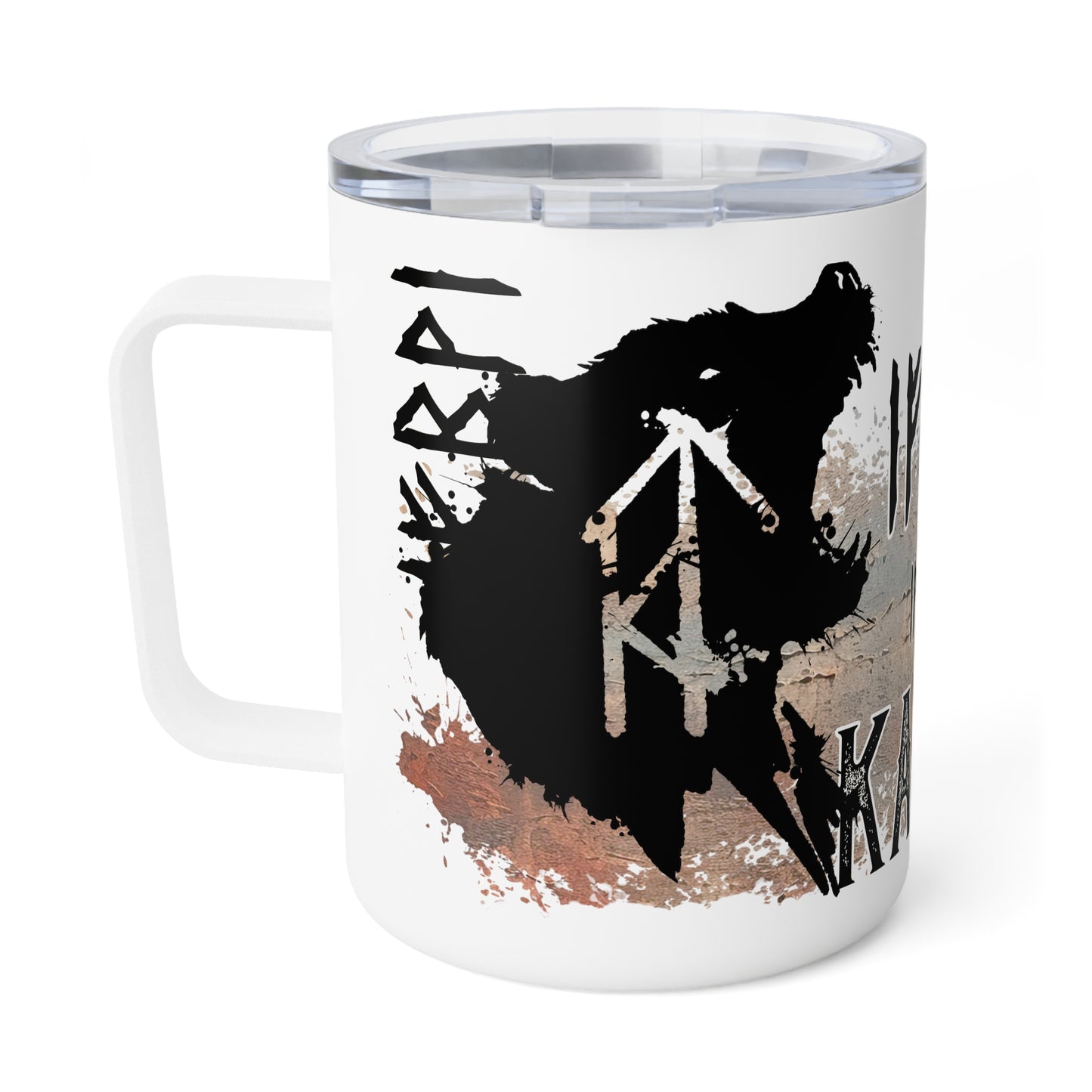 Insulated Mug, 10oz Viking Bear