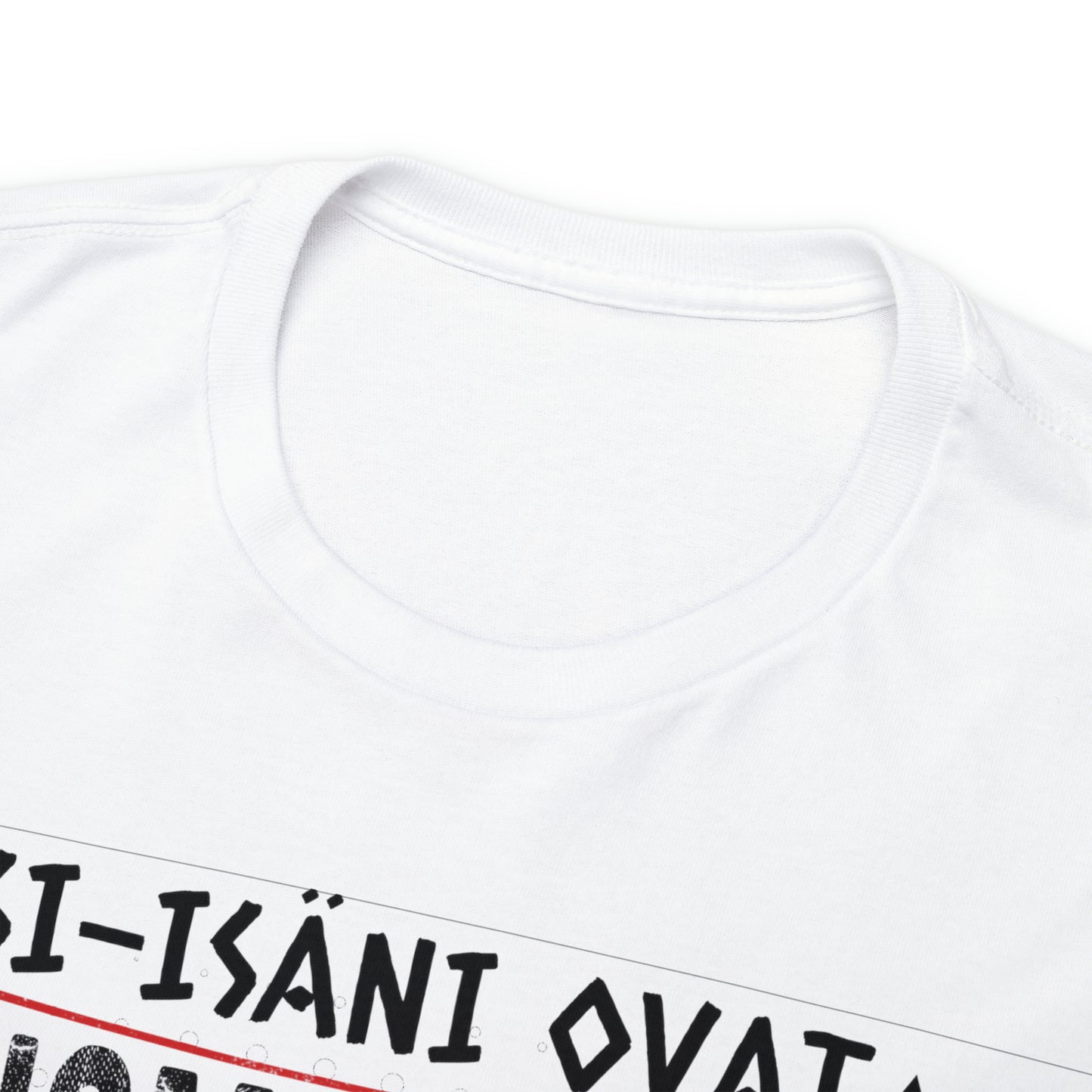 Unisex thick cotton t-shirt - my ancestors are Finnish