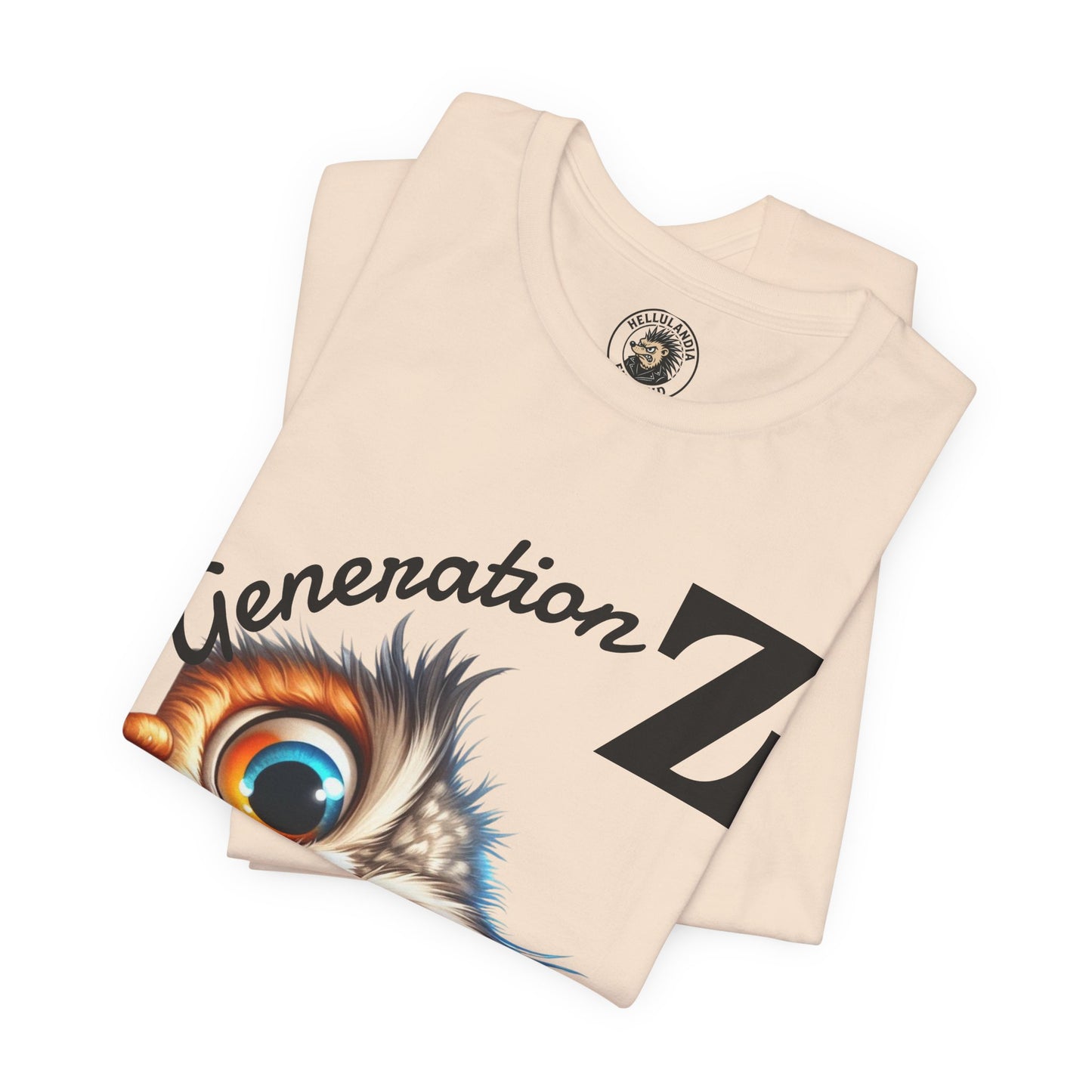 Hassu Pöllö Generation Z Tee — Funny Owl Graphic T-Shirt