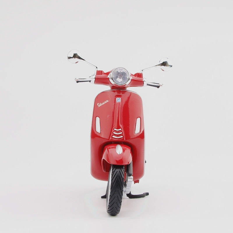 Motorcycle vespa Static Alloy Model Toy