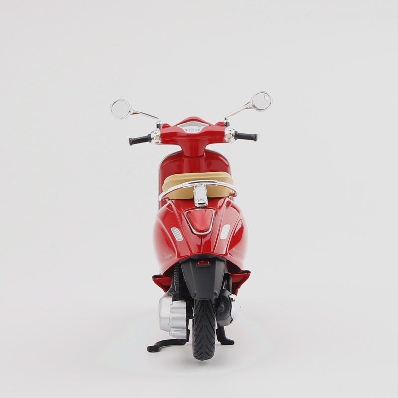 Motorcycle vespa Static Alloy Model Toy