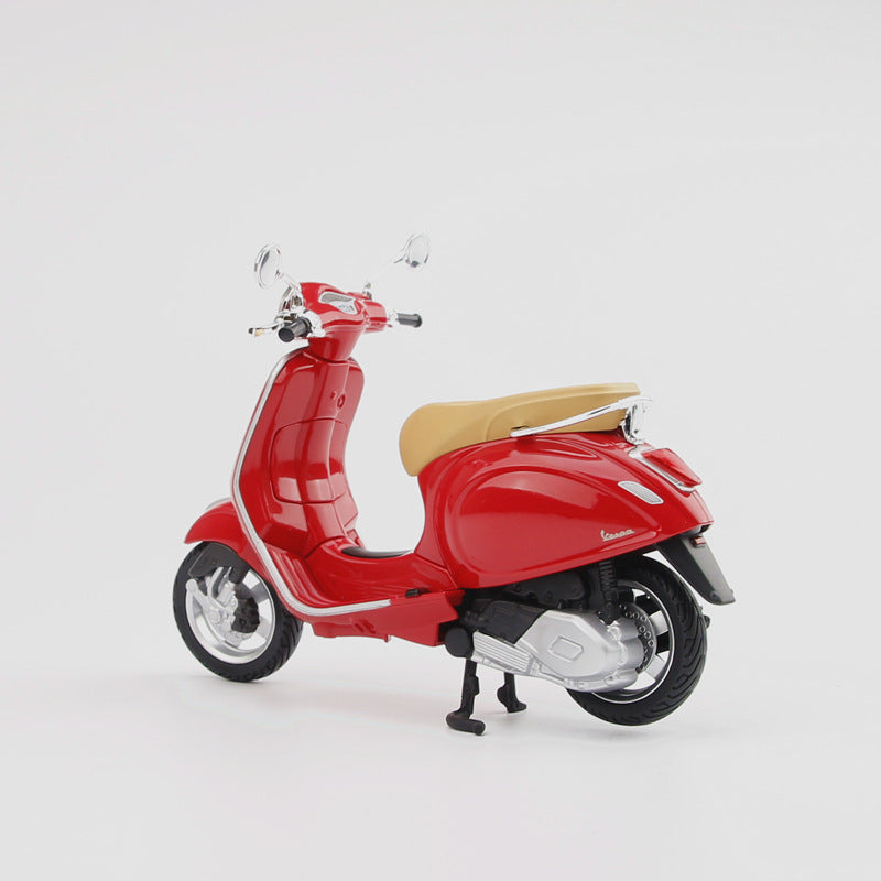 Motorcycle vespa Static Alloy Model Toy