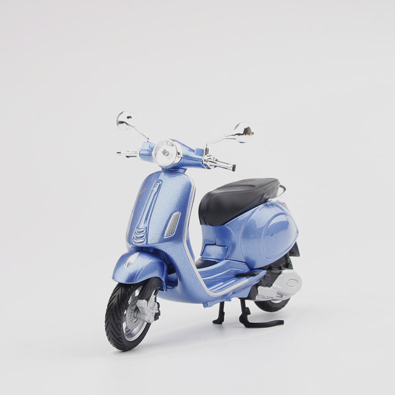 Motorcycle vespa Static Alloy Model Toy