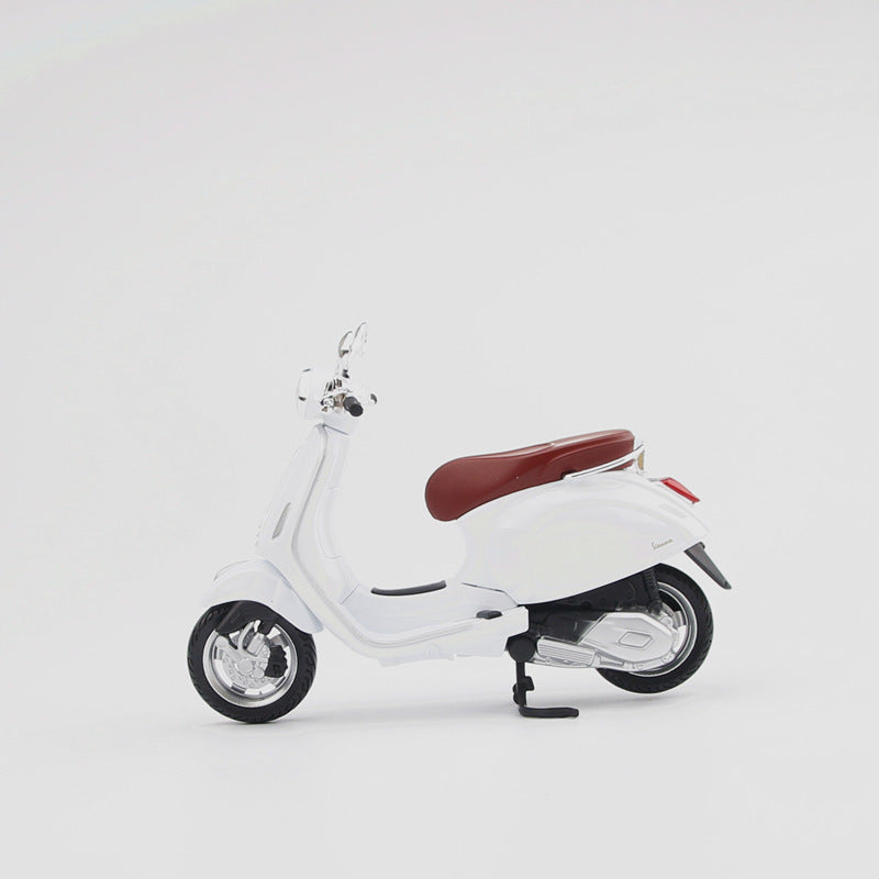 Motorcycle vespa Static Alloy Model Toy