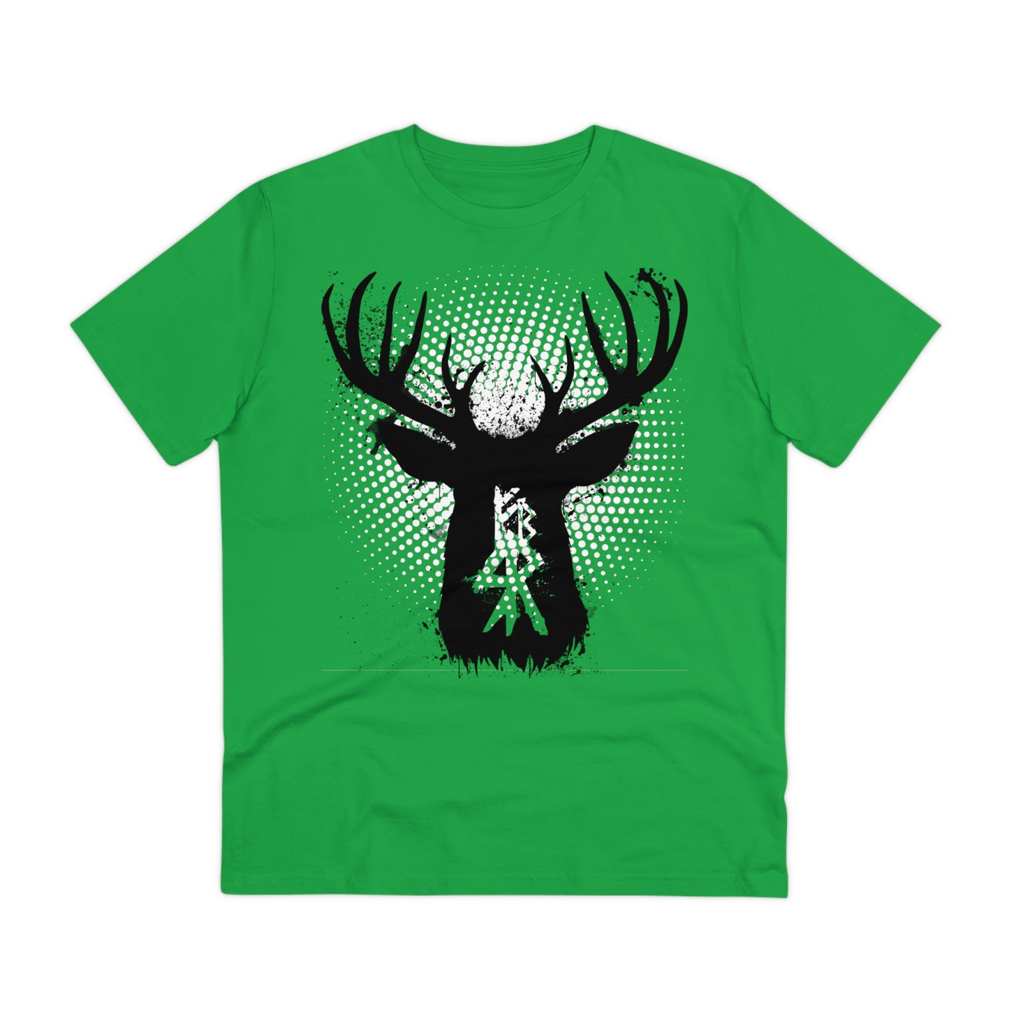 T-shirt unisex eco cotton - deer binding halter