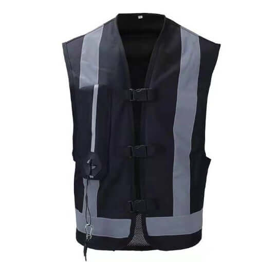 Motorcycle airbag vest