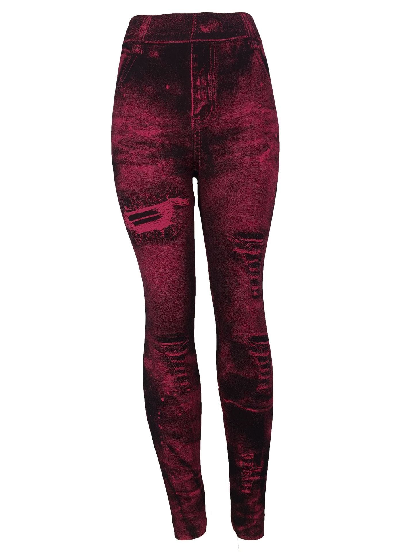 Foreign Trade Denim Leggings Women