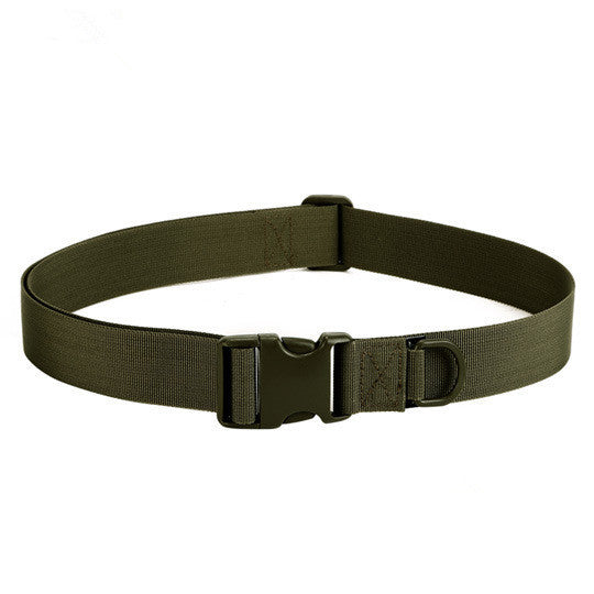 Outdoor Equipment Simple Tactical Belt Military Fan's Trouser Belt Inner Belt To Wear Sub-bag Riding Fixed Belt