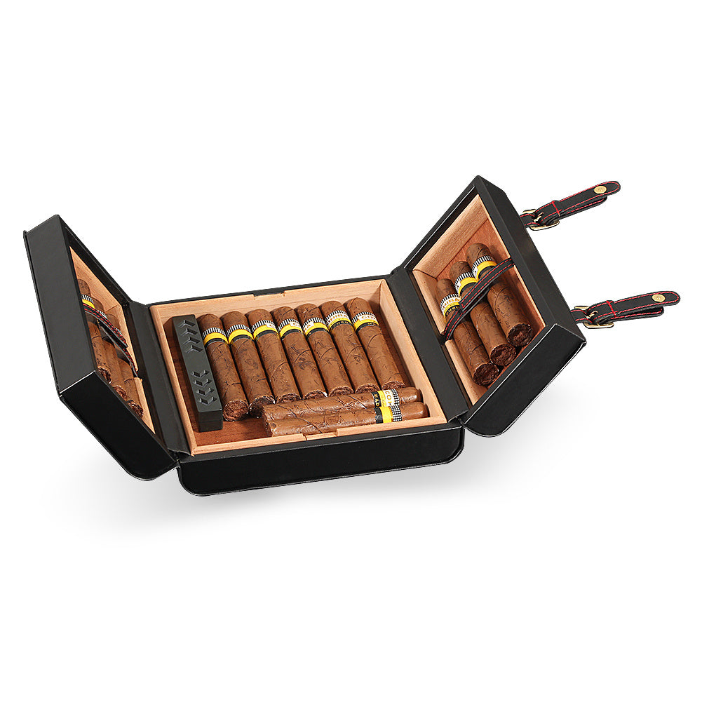 Humidity Leather Cigar Box