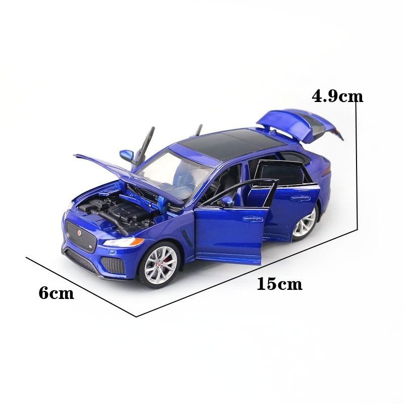 JAGUAR-F-PACE 16cm pienoismalli pikkuauto – Tämmöttis hiano peli